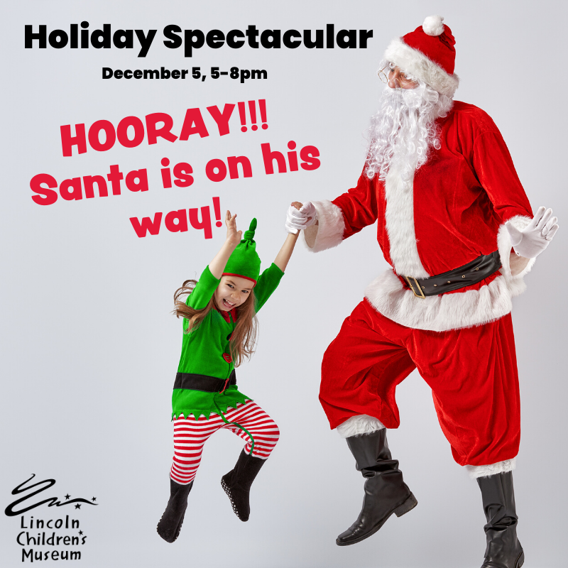Santa arrives tomorrow! See you at Holiday Spectacular Thursday, December 5, 5-8pm!!! #LNKPlay #Santa #HolidaySpectacular