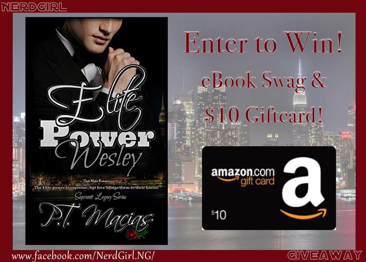 The Nerd Girl Official (@nerd_girl_ng) on Twitter photo #giveaway is live at <a href="/Nerd_Girl_NG/">The Nerd Girl Official</a> featuring @pt_macias! Win a #ebook #swag and #gc! Click to enter: bit.ly/2Ruojsv #giveaway is live at <a href="/Nerd_Girl_NG/">The Nerd Girl Official</a> featuring @pt_macias! Win a #ebook #swag and #gc! Click to enter: bit.ly/2Ruojsv