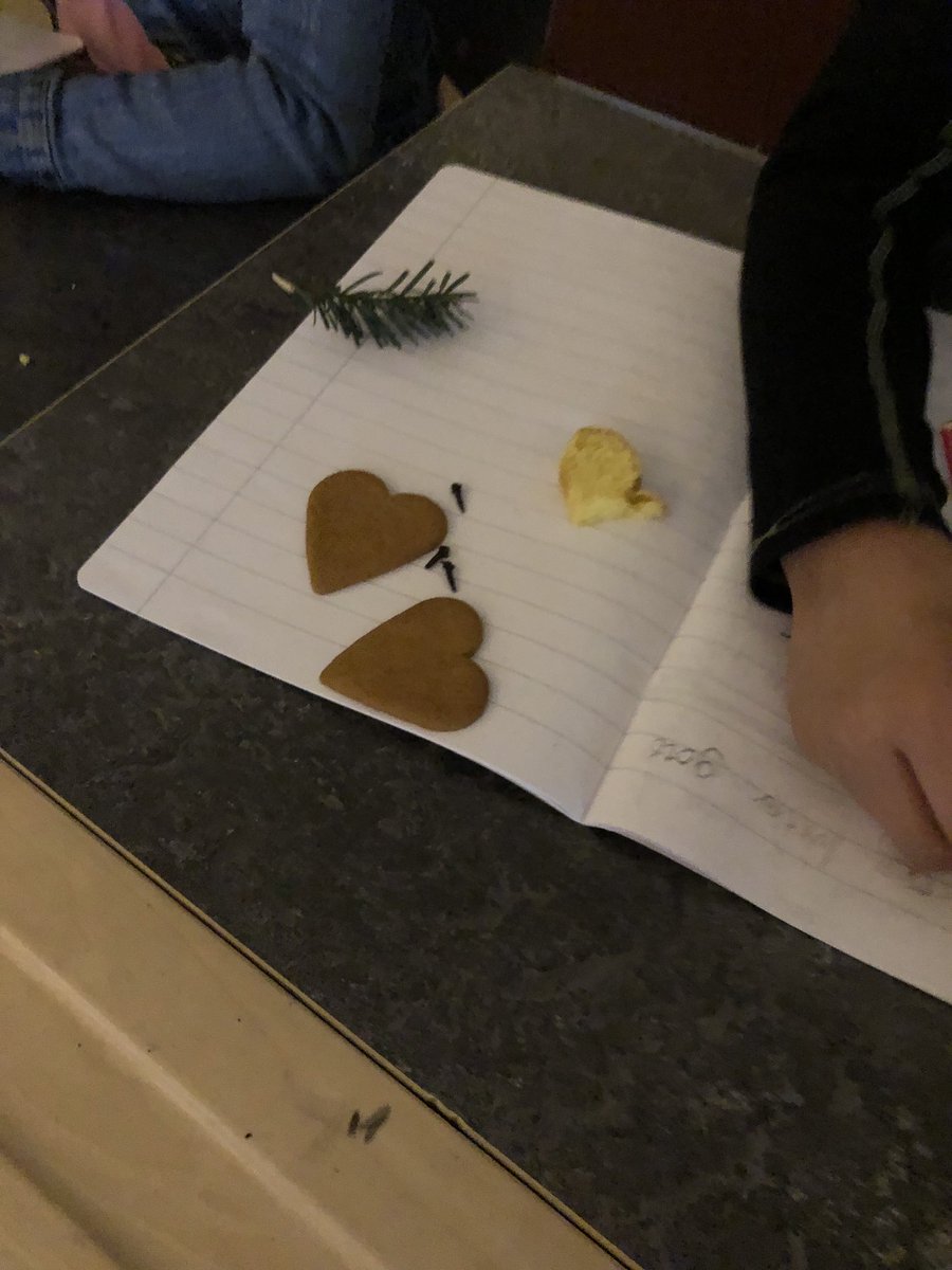 Idag arbetar vi med att beskriva dofter och smaker kopplat till våra texter om vintern. @stenkulaskolan