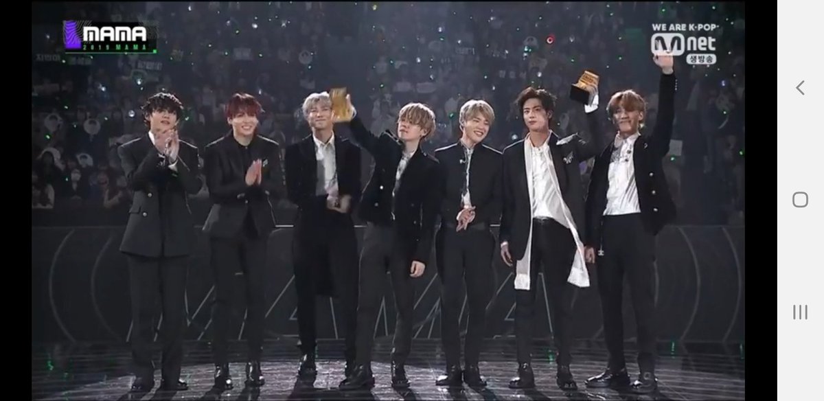 ClaireArcee's tweet photo. CONGRATULATIONS BANGTAN.
🏆🏆🏆🏆🎊🎊🎊🎉🎉🎉🎉
@BTS_twt 
#MAMA2019 
#BTS https://t.co/3zKziUAxSD