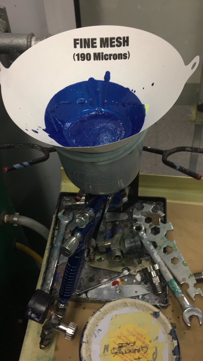 Mixing the final colour