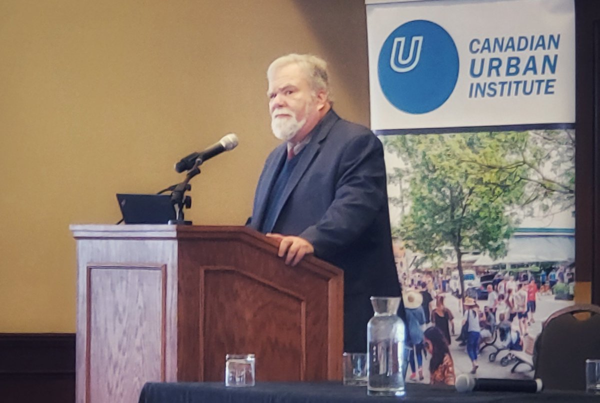 mikejcw's tweet photo. Excess Soils Symposium keynote Jeff Goldman (@OntarioHBA rep on provincial excess soils management committee), says the new excess Soils regulation is a game changer.
Says Regs once implemented will place Ontario as world leader in excess soils management.
#ONpoli #2019ESS https://t.co/PCNcs9slWe