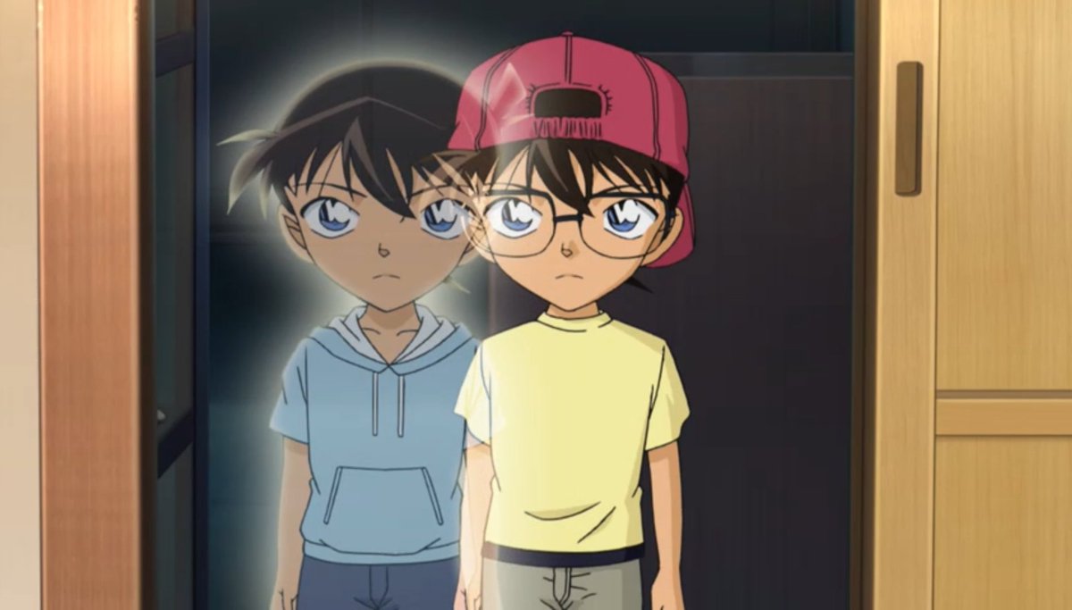 miindyko's tweet image. คุณลุงที่ชินอิจิเคยเจอเมื่อ 10 ปีก่อนก่อคดีฆากรรม ชินอิจิ(ในร่างโคนัน)เลยไปเกลี้ยกล่อมให้ลุงยอมมอบตัว แต่ลุงก็ต้องแปลกใจที่ขนาดตัวชินอิจิไม่เปลี่ยนไปจากเดิมเลย คือสตอรี่ดีมากกกกก เหตุผลที่ยอมมอบตัวนี่เกือบน้ำตาไหลเลย