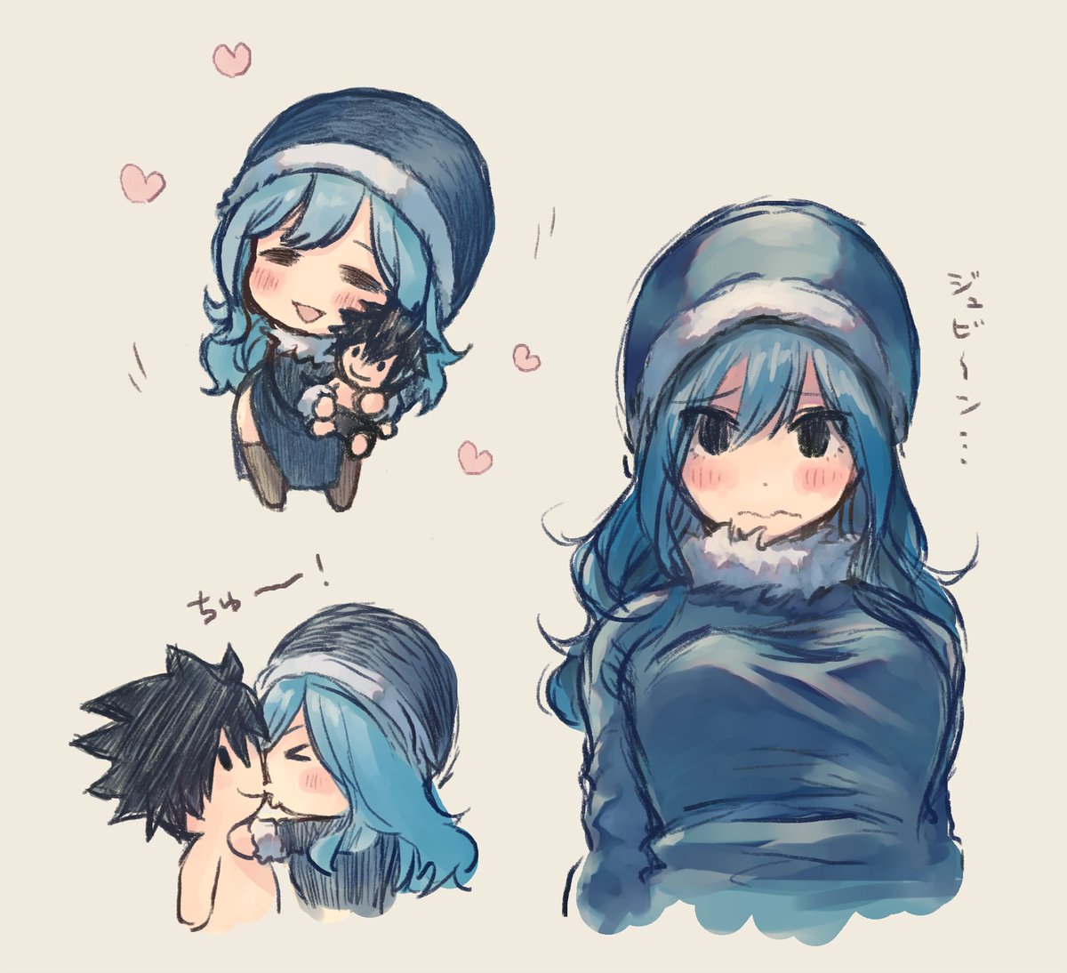 つるぽん Tsurupon V Twitter ジュビアはかわいいなあらくがき