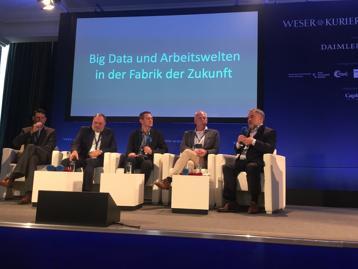 JaklinPhilipp's tweet photo. Spannende #wkkonferenz #AutoDigital im Bremer #Parkhotel heute. Vielen Dank an alle Podiumsgäste und Teilnehmer! Wie das Bremer Werk Daimlers Zukunft mit erfindet: https://t.co/HKJLNCDVQZ https://t.co/Clm8fMDvhK