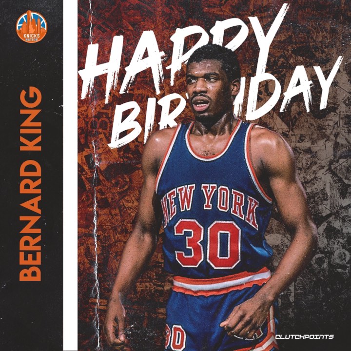 Join Nation in wishing former 4x All-Star, Bernard King, a happy 63rd birthday!   