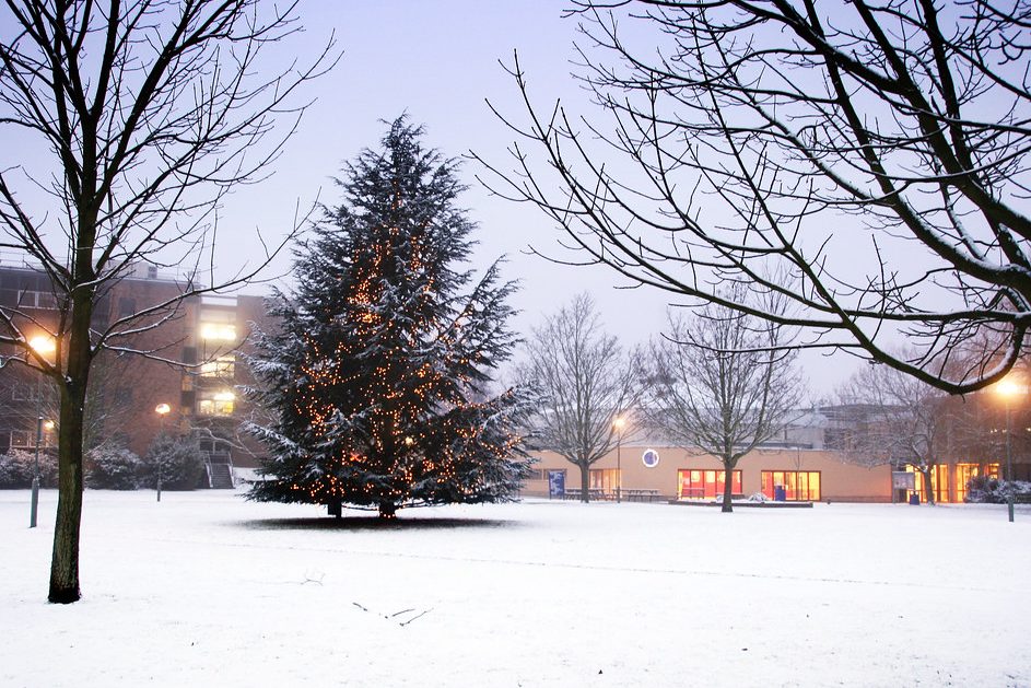 Don't forget to come along to Carols Around the Tree outside the Registry this evening at 4:30pm! <a href="/UniKent/">University of Kent</a>  students, staff and alumni welcome and there will even be a student brass ensemble, perfect way to get in the festive spirit 🎄