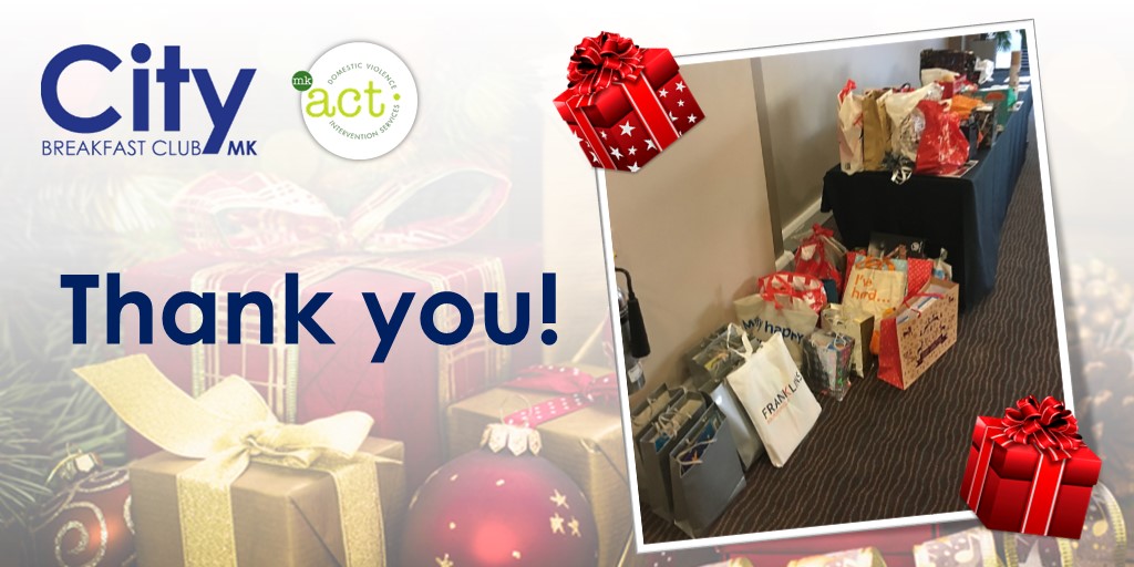 WOW! 

Thank you to everyone that came to this mornings extra special City Breakfast, thank you for all the gifts and of course big thanks to Lolly and Lorraine of #MKACT for coming along to collect them all 🎁🎁🎁