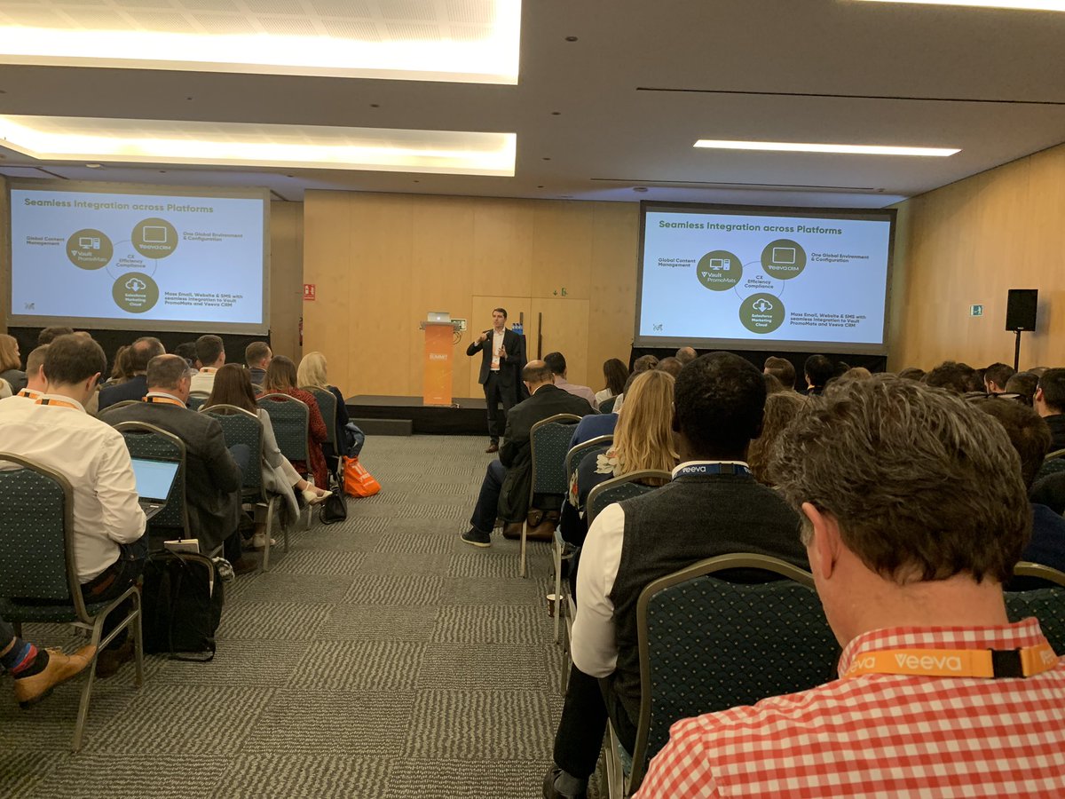 A_Frenzel's tweet photo. The best looking presenters :) with a very interesting presentation on #pharma #marketingautomation #VECMS https://t.co/RTH2nkqX3H