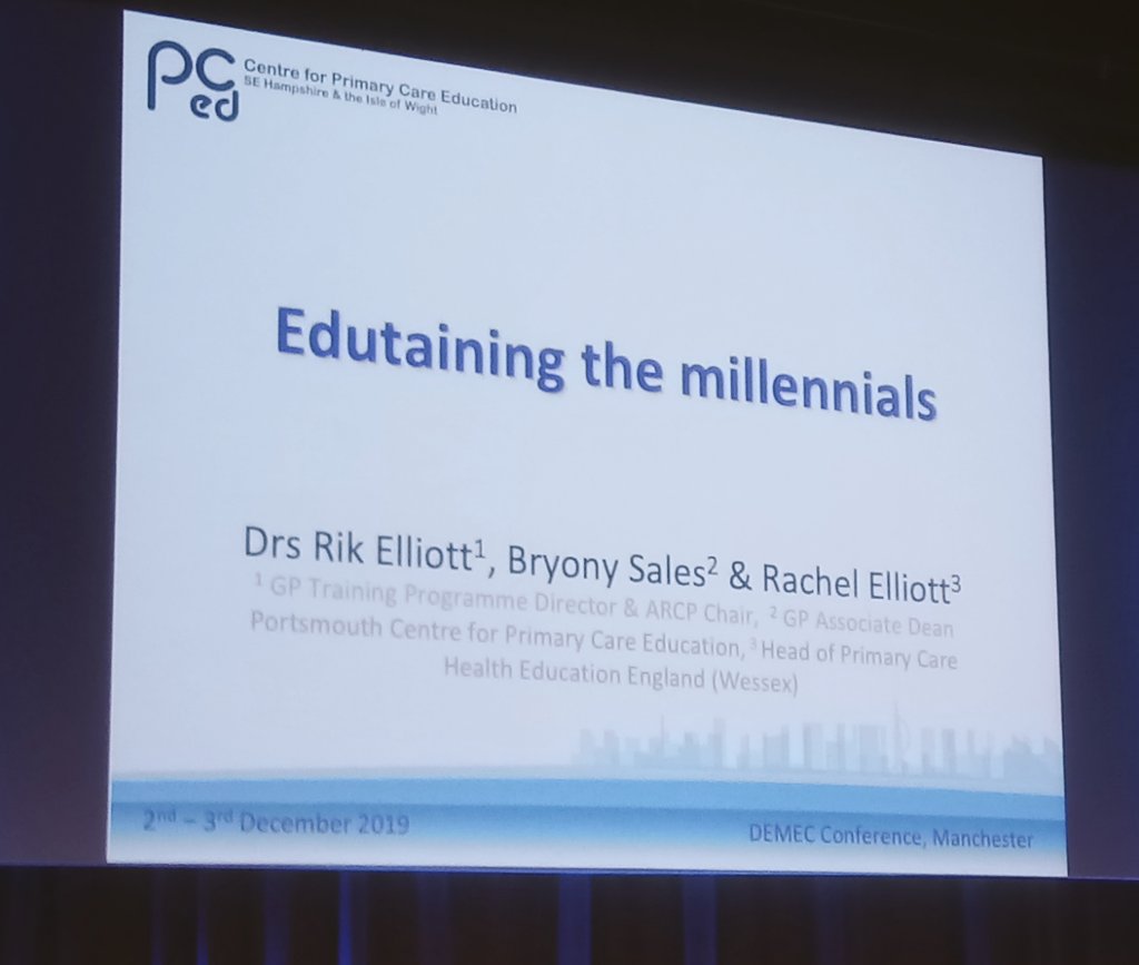 UofGCritCareMSc's tweet photo. #DEMEC2019 this presentation matches the philosophy of our education faculty #generationY #medutaining #millenials #Infographics #interactivecases #podcaster @UofGDigitalEd @UofGMVLS @Jo_AnneMurray @MoAlHaddad2 @DrMalcolmSim @DrEmmaLouBrown @G550NDH @Kate272mcgill https://t.co/HOeh8wOO7t