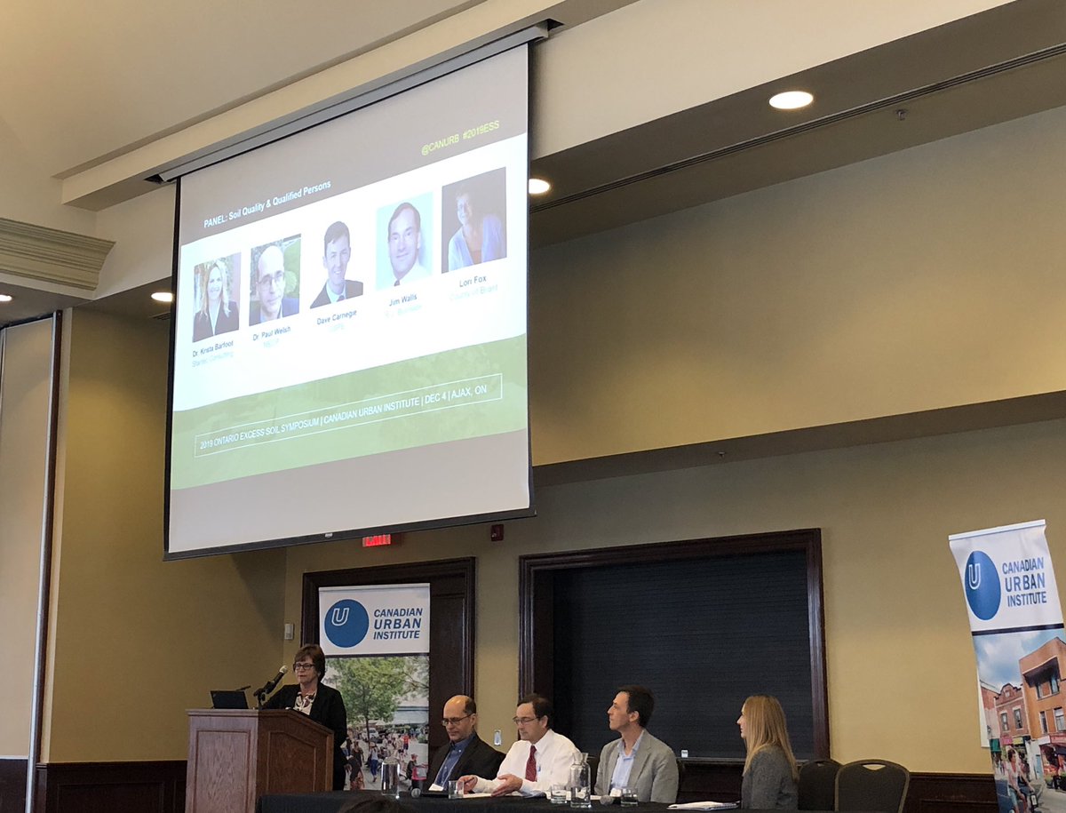 _RCCAO's tweet photo. The third session of the day is underway, focusing on the implications of differing soil quality & the roles & responsibilities of Qualified Professionals. @ONenvironment @O_S_P_E @Stantec #2019ESS https://t.co/EKNq7QLZh9