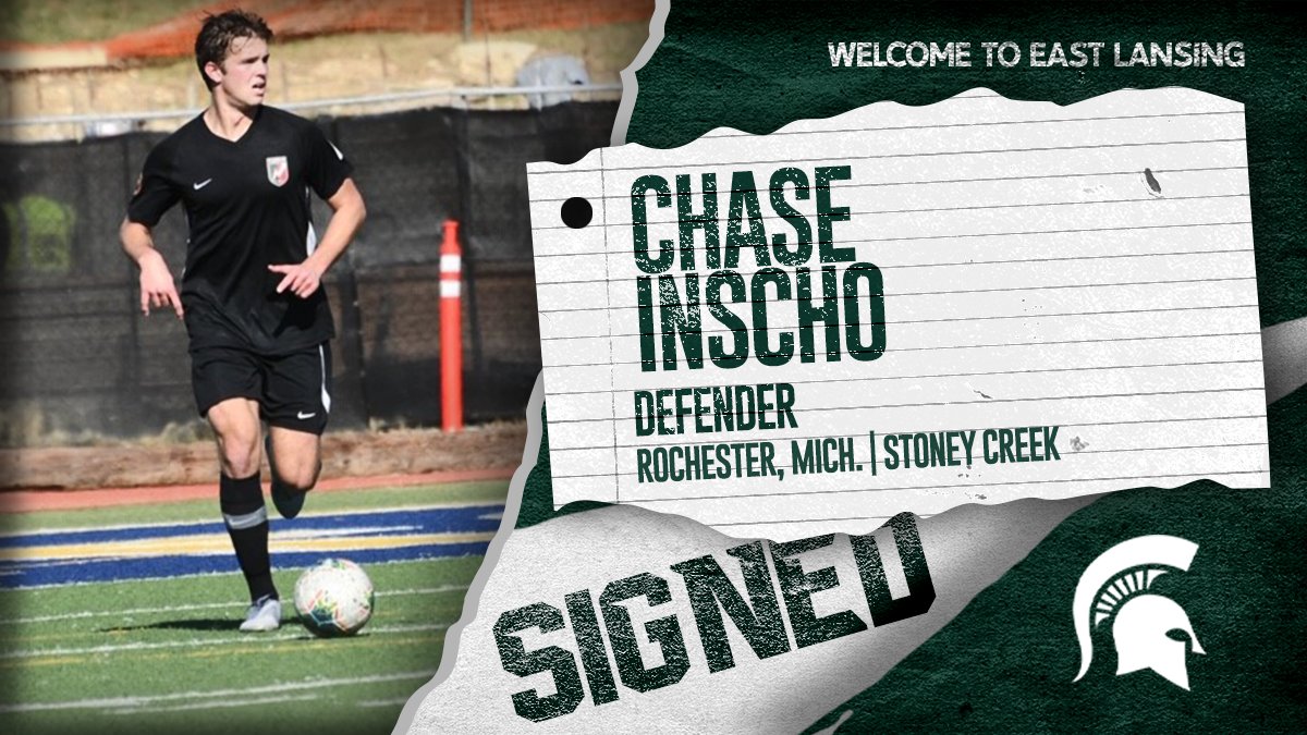 🗣️ Spartan Nation help us welcome <a href="/Chase_1nscho/">Chase Inscho</a> to the 2020 squad!

👉 bit.ly/2P8TpTy

⚽ #GoGreen