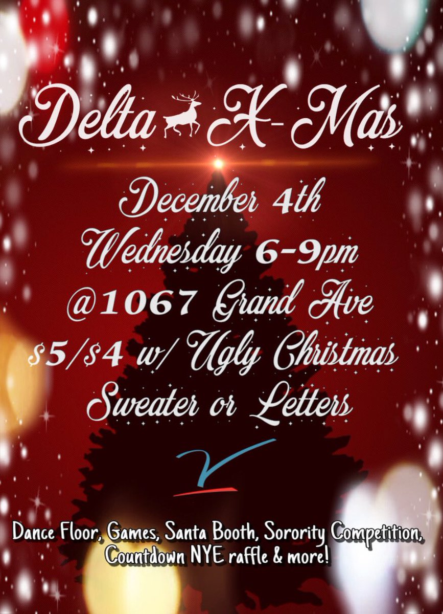 Come support tonight! 🎅🏻❄️