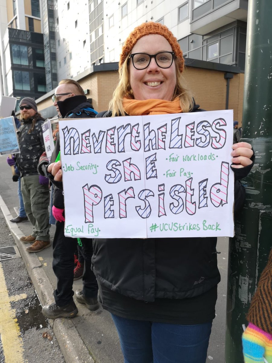 FionaCosson's tweet photo. Day 8 of 8.
#strikebu #UCUStrikesBack @UCUBU https://t.co/M7EzYB1uG7