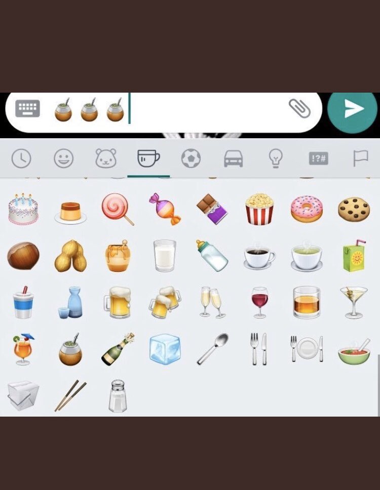 Muchos usuarios Android empezaron a ver el #emojidelmate !!!!

Actualicen sistema operativo del celu y Whatsapp.

A verrrrr???
