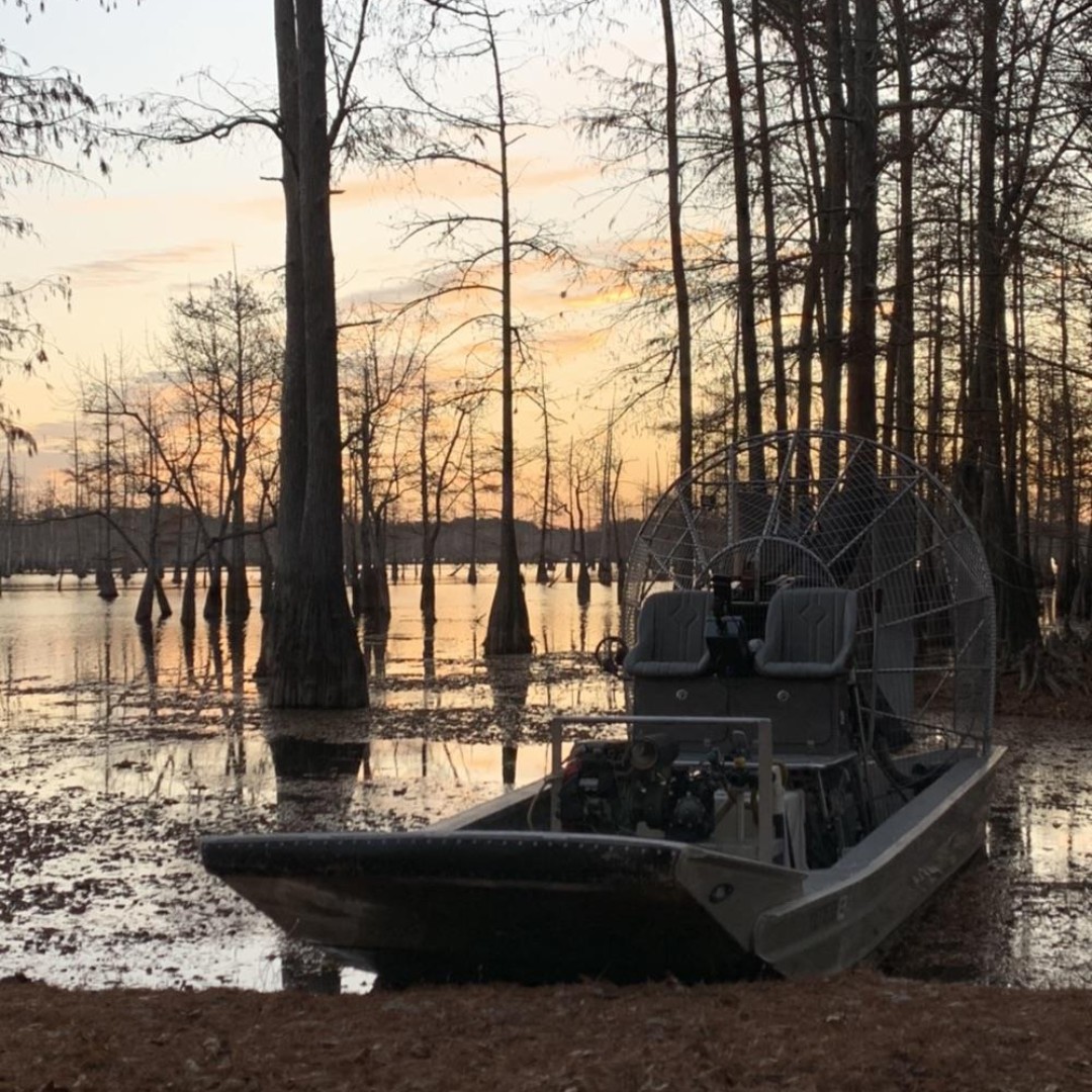 LochowRanch's tweet photo. When a prop boat just wont cut it, Lochow Ranch has you covered. #fromStarttoFish #BuilditFishitLoveit #lakemanagement #airboat #lochowranch https://t.co/HauP4Vnqr0
