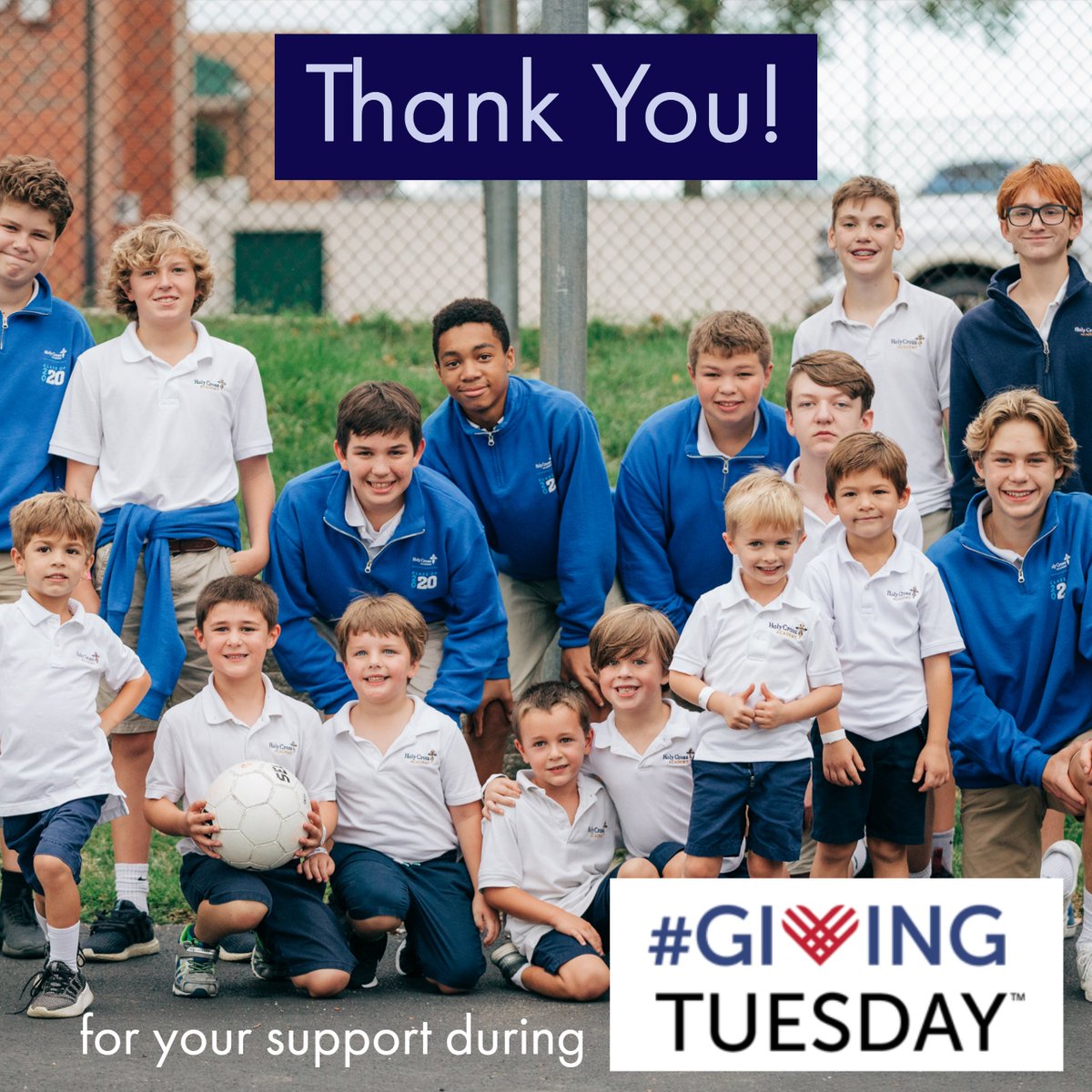 In a single day, with the help of 14 donors &amp; one company match, we raised $1,050 towards our goal of replenishing  STREAM supplies for next school year.  THANK YOU for choosing HCA!  #TurnYourTuesday #HCAGive #HCAGivingTuesday
holycross-stl.org/givingtuesday.…