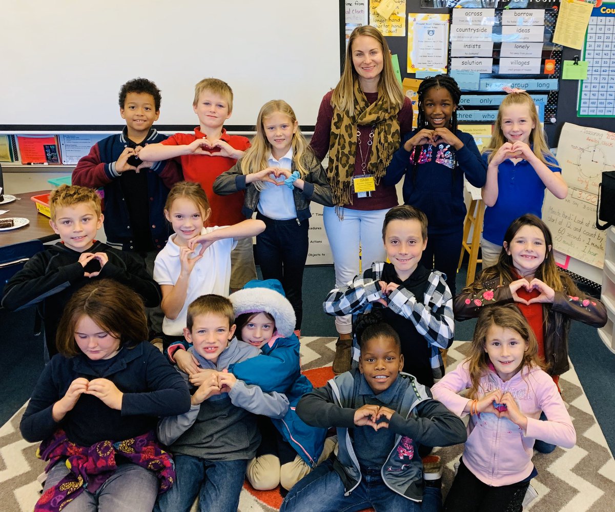 AutDeemerTeach's tweet photo. Today we celebrated each other and all the progress we’ve made together! Leaving them for a new class is bittersweet, but I’m so thankful for all I’ve learned from these sweet students. #FA19Interns #LearningTogether #OBE https://t.co/MTna1RC6q3