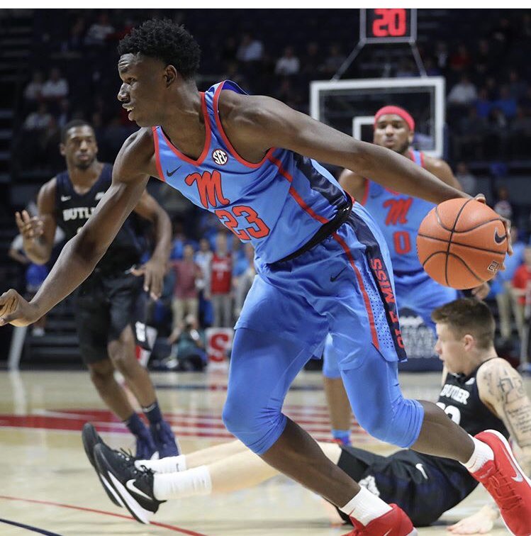 Watch this one! Our friend <a href="/SammyHunter20/">Sammy Hunter.</a> is off to a great start <a href="/OleMissMBB/">Ole Miss Men’s Basketball</a> We’re routing for you always bud!