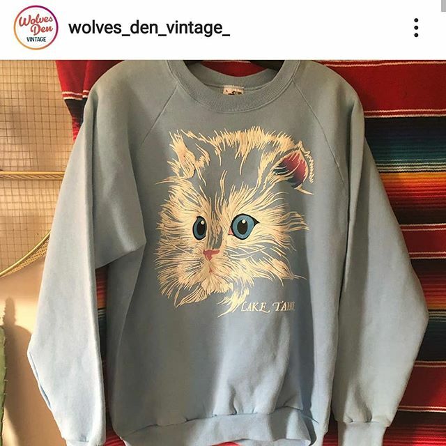 If you love our stuff, check out our friends over @wolves_den_vintage_ ! They post great vintage clothes and ship out right away! We got a sweet black goth top by Lip Service from them last week! Follow them and keep your wardrobe green by shopping vinta… ift.tt/369l65H