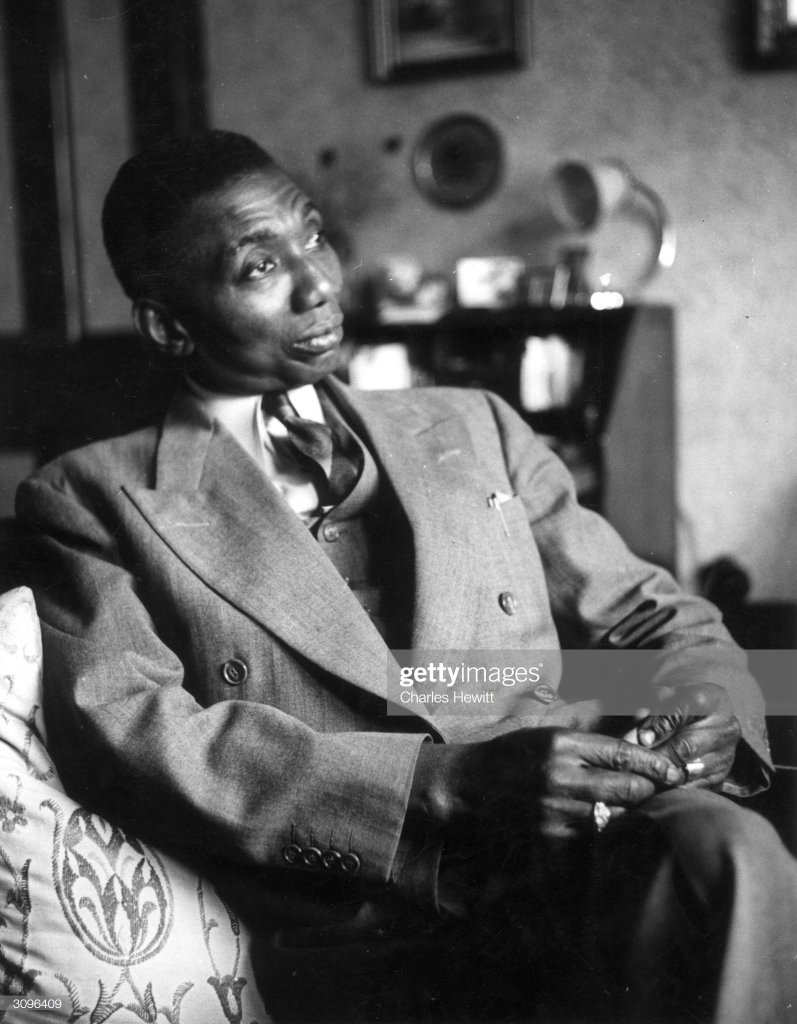 Leslie King was Brixton's first Jamaican settler and he now helps to settle others, 6th September 1952. Photo by Charles Hewitt