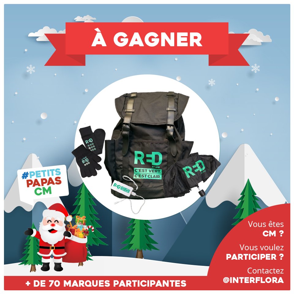REDbySFR's tweet photo. Nous ajoutons un pack RED à la Hotte Petits Papas CM 🎅
 
🔁 RT pour avoir une chance de le gagner 

🎅 Tweetez "#PetitsPapasCM je mérite la hotte parce que ______" pour tenter de gagner les 70 lots de la hotte 

🎁 Découvrez la Hotte > https://t.co/tEI2eceMTo https://t.co/4rSYPKanB1