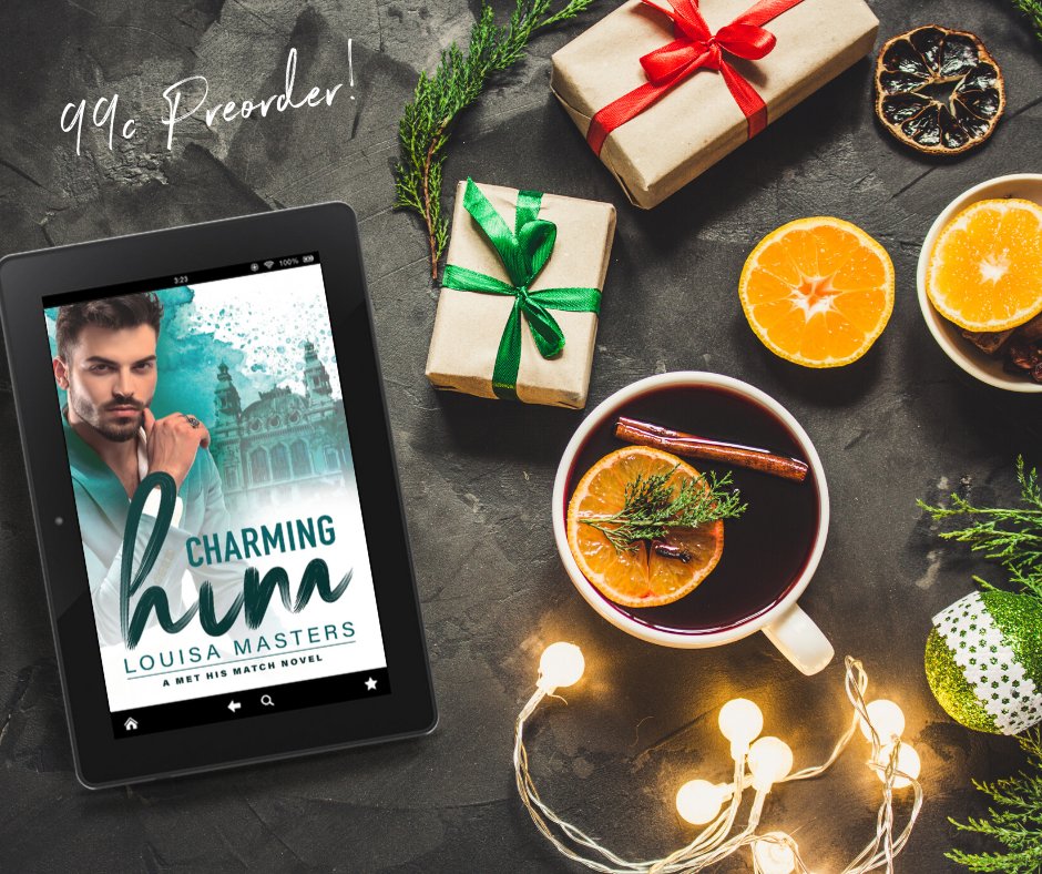 Janett38's tweet photo. Love gorgeous men to make you swoon? It's almost time to escape to a world of glamor and excitement in @AuthorLouisaM's Charming Him. Releases Dec 11th!
Preorder your copy today for just #99c.
Charming Him➔ https://t.co/ccBNZjHteZ
#booksale #preorder #gayromance #mmromance https://t.co/eCxD1FP112