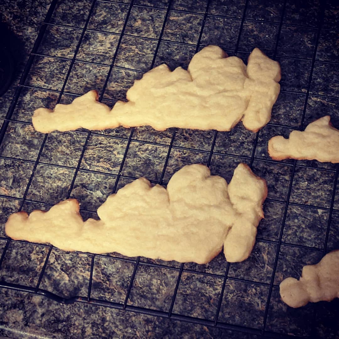 manitouapril's tweet photo. A student designed this cookie cutter in the shape of our world famous #Manitoulin Island using our #Dremel Idea Builder. It works perfectly, the cookies were yummy too! #Rainbowdsb #RDSB21C #LittleCurrentPS @DremelDigiLab https://t.co/iHS8h8bipa