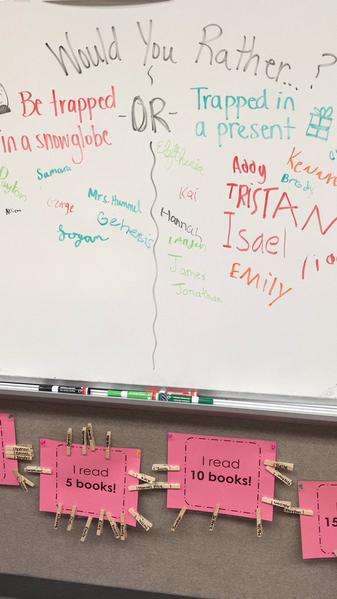Would you rather Wednesday...our favorite morning message of the week!!