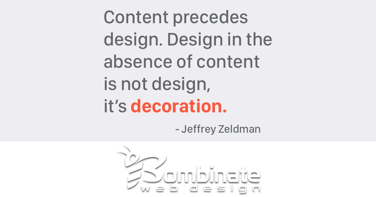 Content is king...