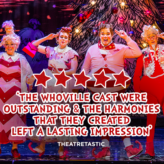 GrinchMusicalUK's tweet photo. See you in Whoville tonight ❄️🎁 #GrinchMusicalUK https://t.co/tdapGow81p