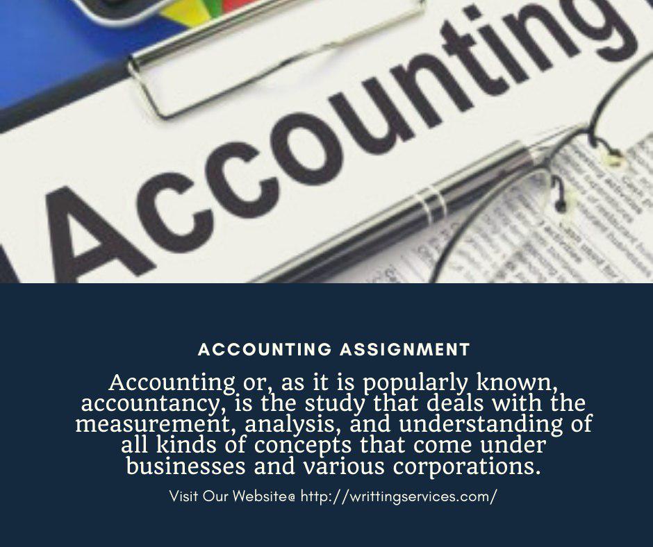 AssignmentServ3's tweet image. Get the best online assignment writing help for university and college students.
Our Website@ Writtingservices.com
#commerceassignment #eaccountingassignment #writtingassignment #bestassignment #bestassignmentservice #orderassignment #orderonlineassignment