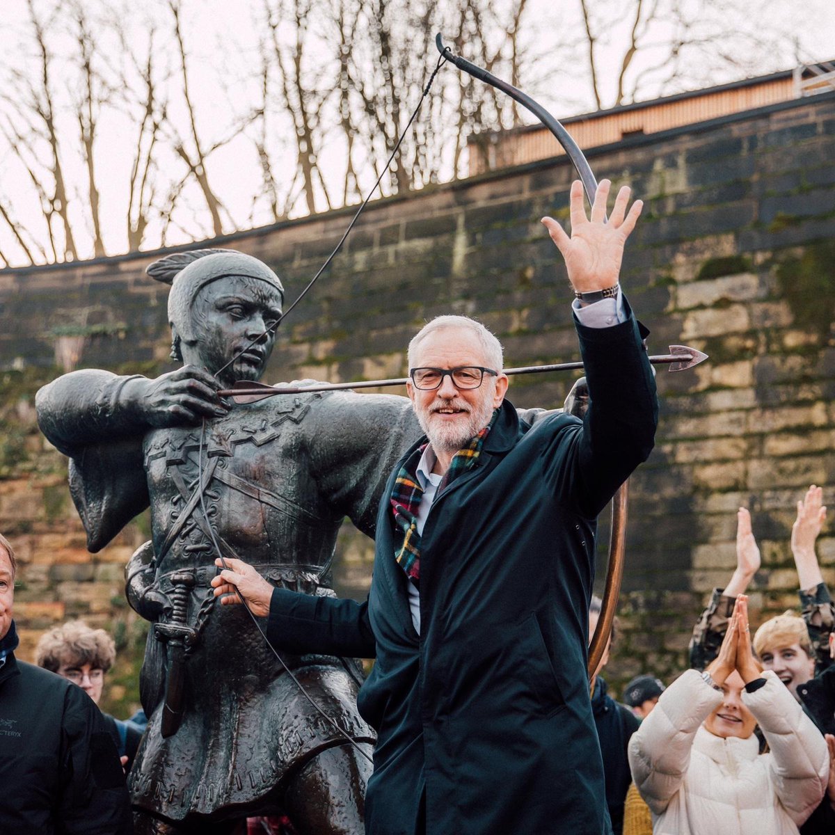 We'll pull down a corrupt system and spread wealth and power to all.