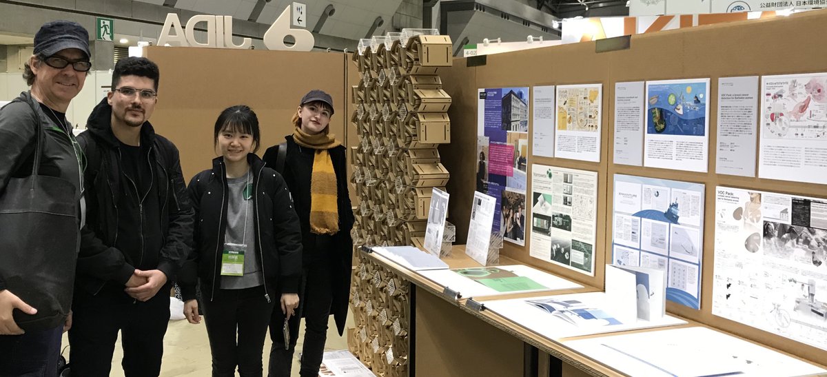 kaltenbach_lab's tweet photo. Sometime Wednesday evening, December 4: completion of exhibition installation — exhibition opens tomorrow, Thursday, December 5. JIDA's Next Eco Design exhibition, Tokyo Big Sight
#JIDA #エコプロ2019 #insectdesign #biodesign @NSCADUniversity https://t.co/ESoE3XyvBv