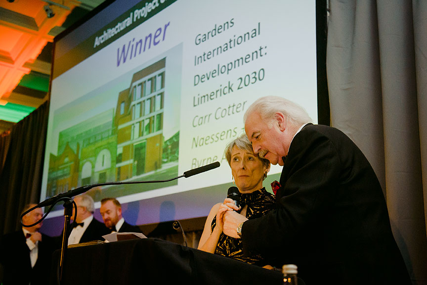 cmg_events_irl's tweet photo. Again @martylyricfm was a fantastic MC for last Friday's Irish Building &amp; Design Awards. Marty helped everyone on stage feel at home &amp; share some of the fascinating insights on how the projects came together, and ultimately how they won the award on the night!

#IBDA19 https://t.co/OAAb70LmbZ