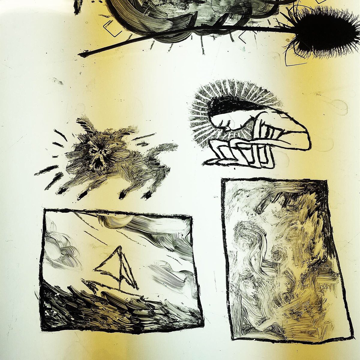 silkidoodle's tweet image. Offset printing test
오프셋 프린팅 테스트
빛나는 파란잉크와 금색잉크✨
#bd #Illustration #offsetprint