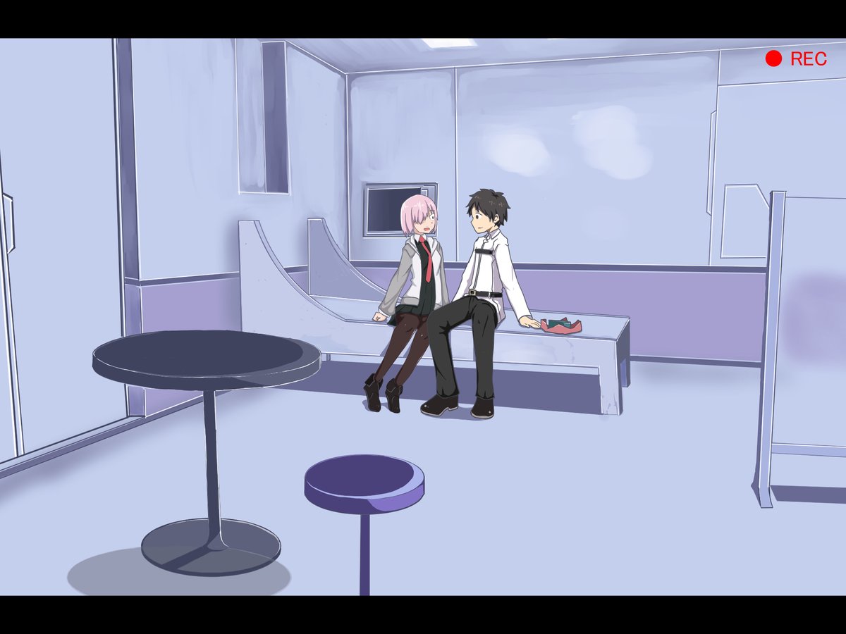 定点カメラでマシュとのエッチを録画(1/3) #FGO 