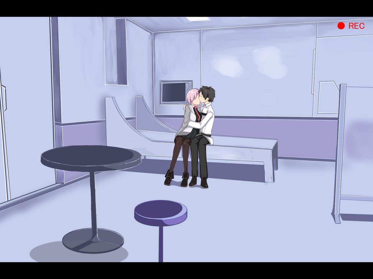 定点カメラでマシュとのエッチを録画(1/3) #FGO 