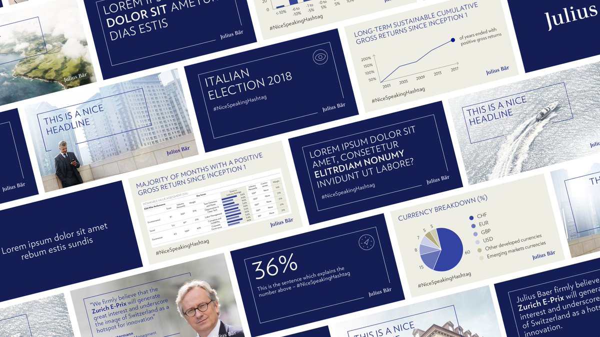Global, stark und stringent. Geyst begleitet die führende Schweizer Privatbank in der globalen Markenführung – mit einer unverwechselbaren Designsprache, durchdachten Templates und mit klaren Guidelines. #geyst #teamgeyst geyst.ch/julius-baer