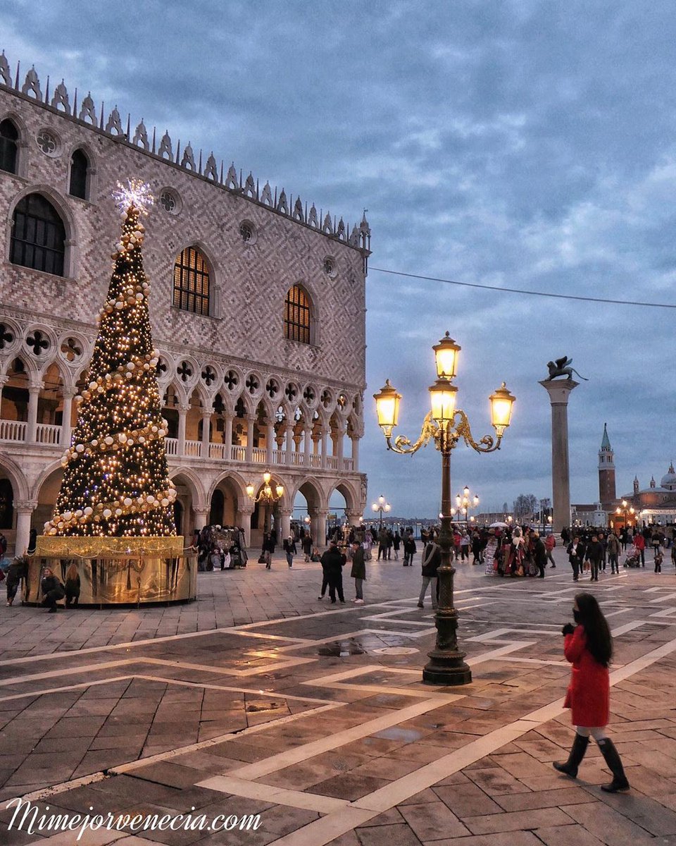 Italia's tweet photo. #Venice shines again: the #Christmas lights celebrate the unique and fragile beauty of this wonderful city ❤
#TreasureItaly @veneziaunica @TurismoVeneto
📷 IG claudia_mimejorvenecia https://t.co/DYpLYtYClR