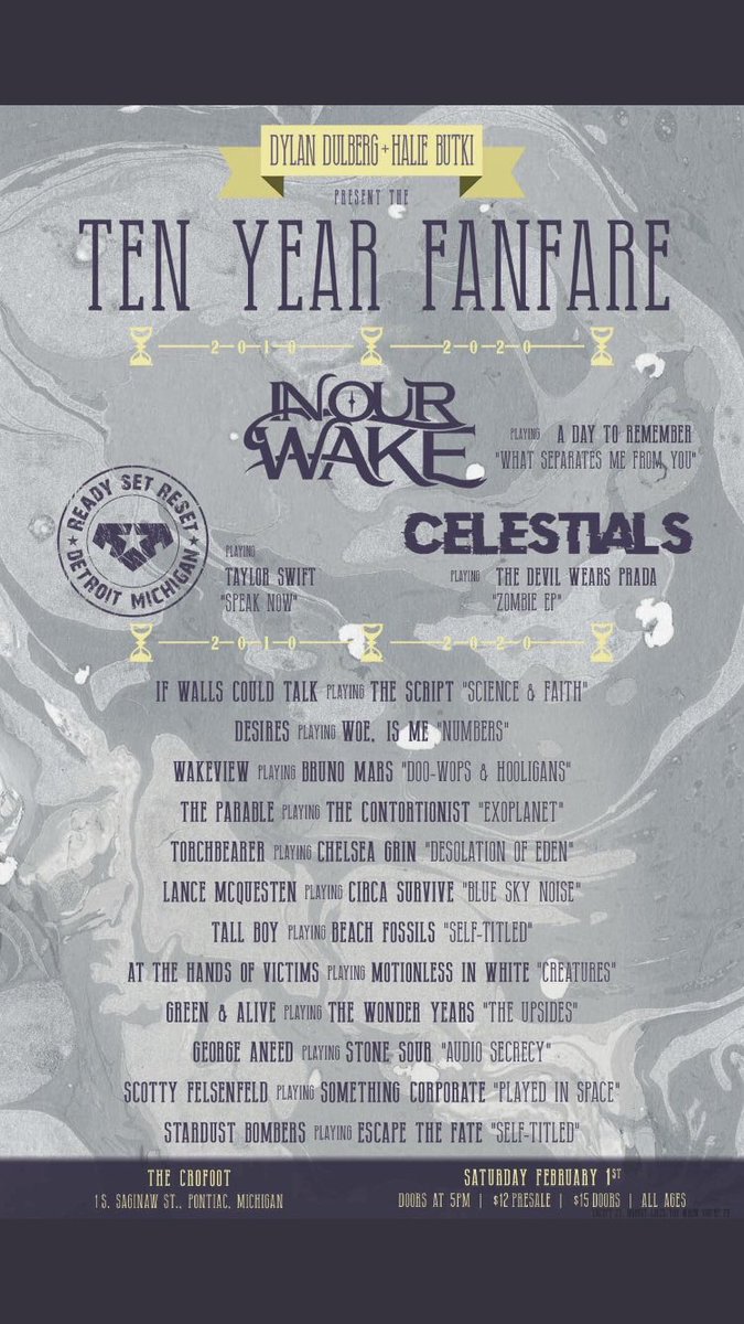 We’re playing the untitled album by <a href="/beachfossils/">Beach Fossils</a> at the Ten Year Fanfare, Feb 1st! Hit us up if you need tickets!