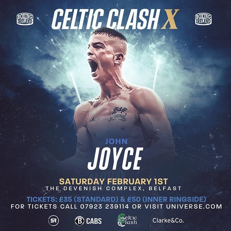 LoveIrishBoxing's tweet photo. Look who’s back on @CelticClash 👀👀👀

@Juzzy1987 https://t.co/OvX6mbKW5R