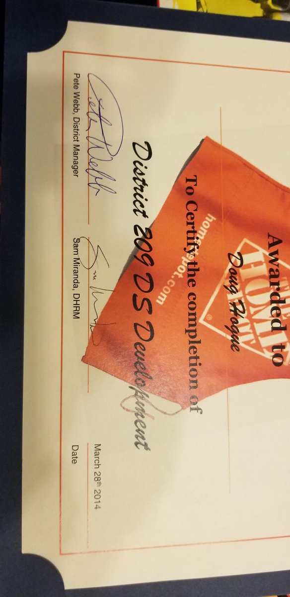 Going through old stuff and found this, thank you @sam_miranda16 and Pete Webb for always being great leaders. I love this company.