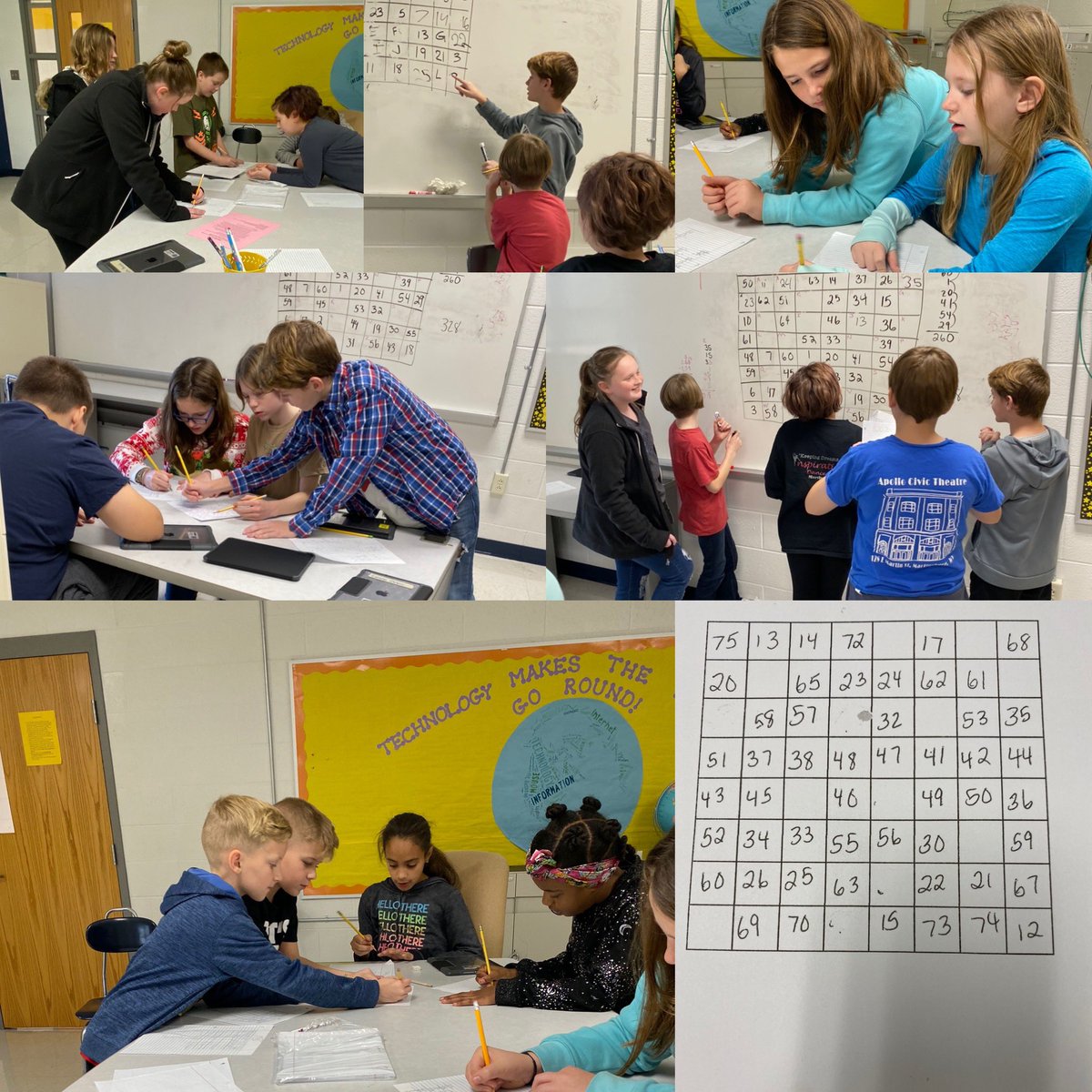 A little commutative algebra to start the day. Can you solve the “Magic Square”?