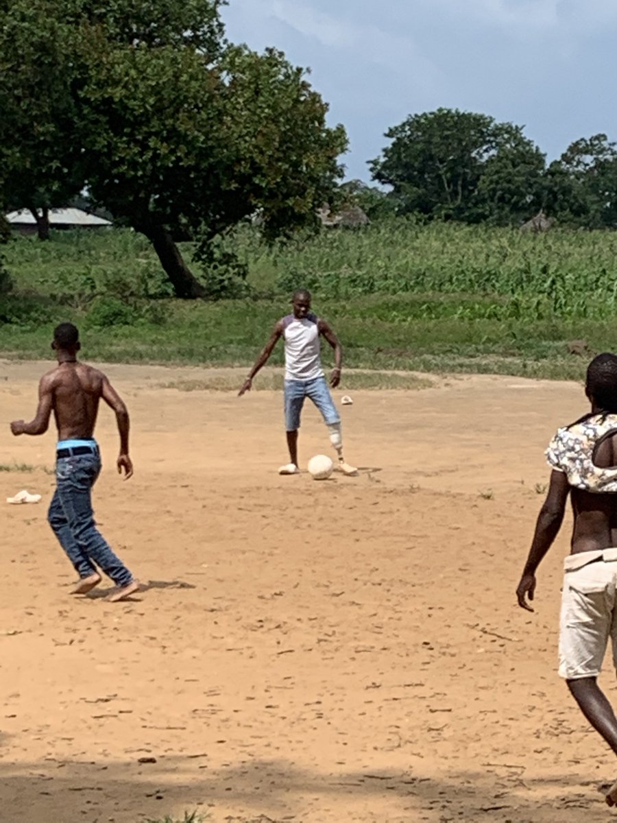 GDIHub's tweet photo. 'I like playing football, and I am now able to even play volleyball, as I have a good prosthesis. The first feeling I had when I wore the Confidence Socket was excitement.' 

This is a fascinating blog from @amparo_pros on Arnold's story #Kenya

https://t.co/m00LFl9gdw https://t.co/f41Mre1FAK