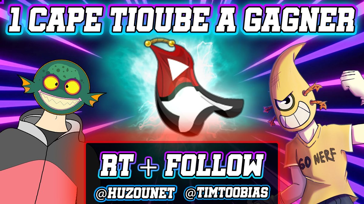 Timtoobias's tweet photo. Dans la prochaine mise à jour, la Cape Tioube revient encore plus belle et ça tombe bien on vous en fait gagner une ! 🎁🧣

Pour participer, RT + Follow @Huzounet et moi 🔁❤️

TAS le 24 Décembre si l'un de nous n'est pas noyé sous la bouffe🤤

Bonne chance à tous !🍀 https://t.co/f6QcsjJFe5