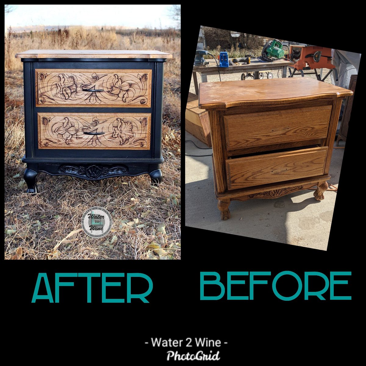 Hand drawn and wood burned end table.
#drawing #homedecor #artist #art #pyrographyart #pyrographyartist #DIY #westerndecor #westernchic #flowers #furnitureflipper #furnituredesign #beforeandafter #black #woodworking #sidehussle #christmasbazaar #design #handdrawn #scrollwork