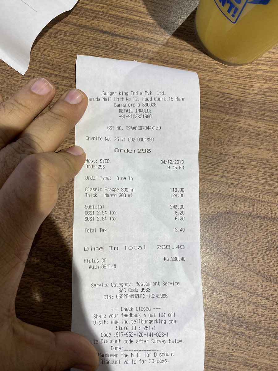 AshutoshBanerje's tweet photo. Horrible Shake @BurgerKind day light cheating. https://t.co/MIdiTEBV5y