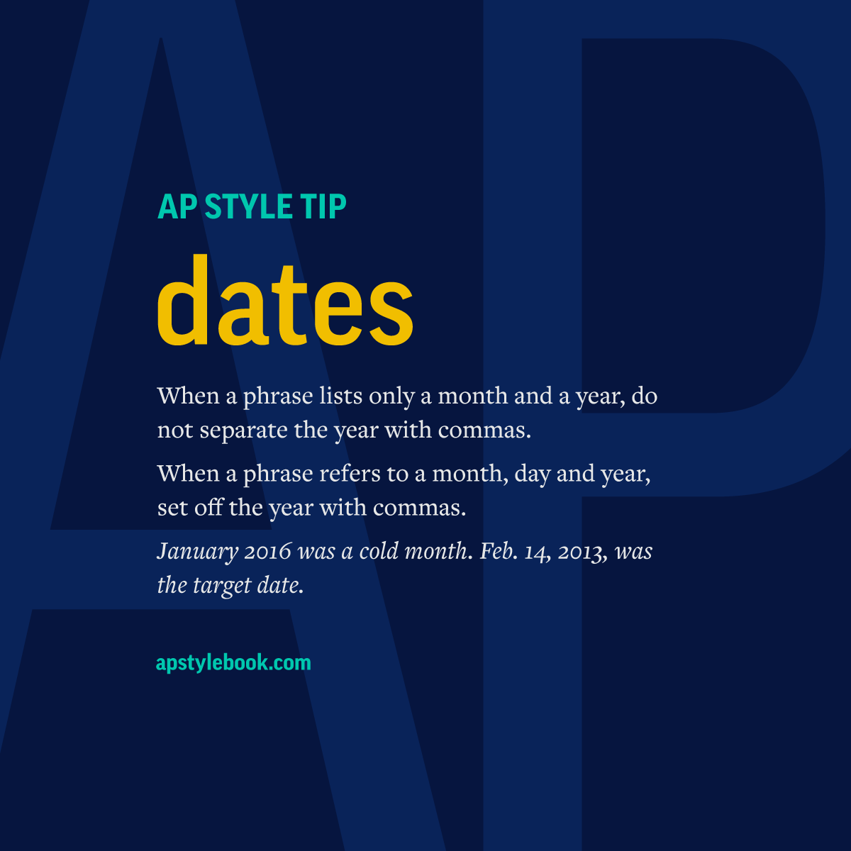 APStylebook tweet picture