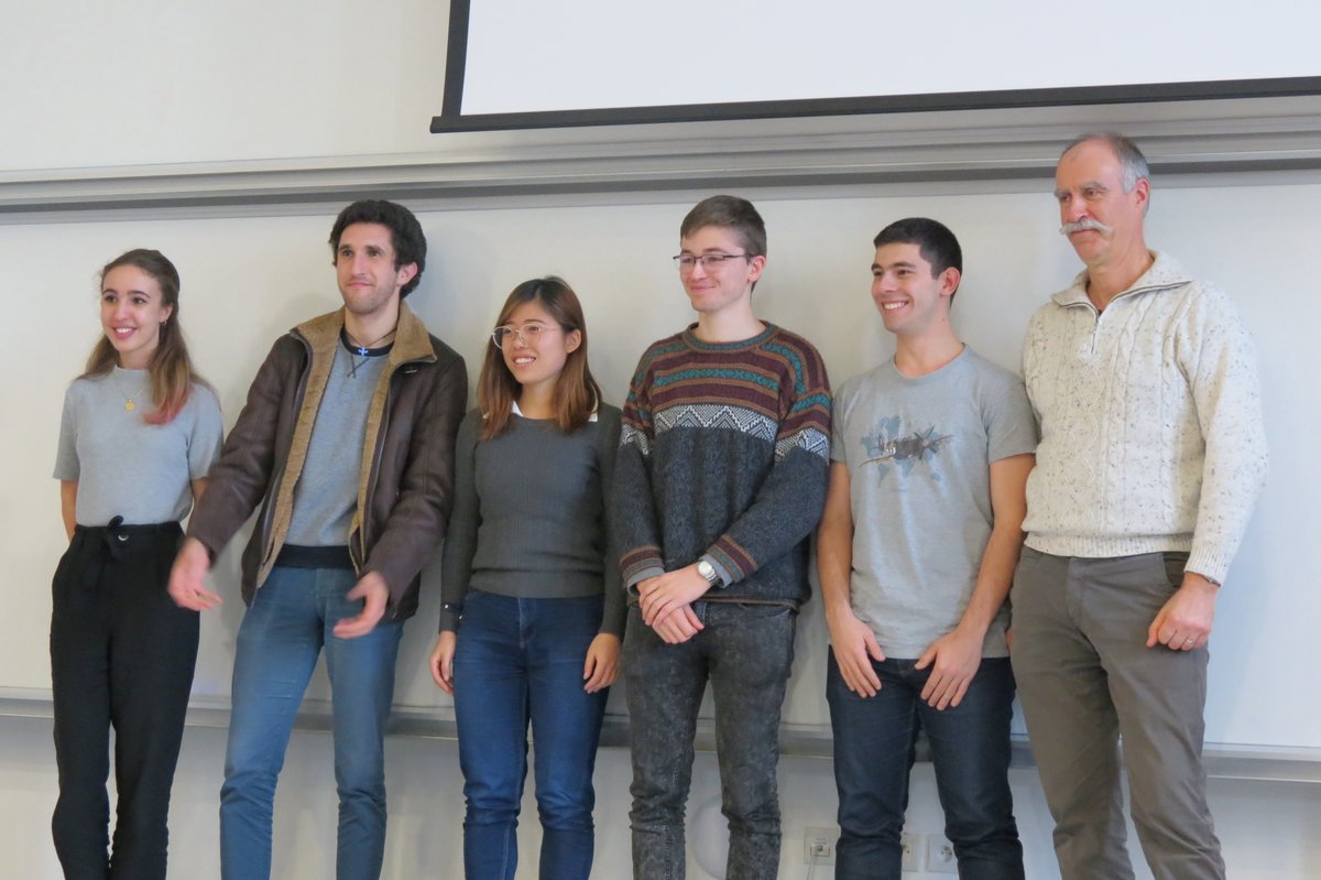 CY__Tech's tweet photo. Félicitations à l'@enacfrance, l'@INSAToulouse et l'@IMTMinesAles pour respectivement leur 1ère, 2ème et 3ème place ainsi qu'aux élèves de l'EISTI Pau pour leur prix spécial du Jury lors du concours #Robafis! #Robots https://t.co/AZZFGvwo3l